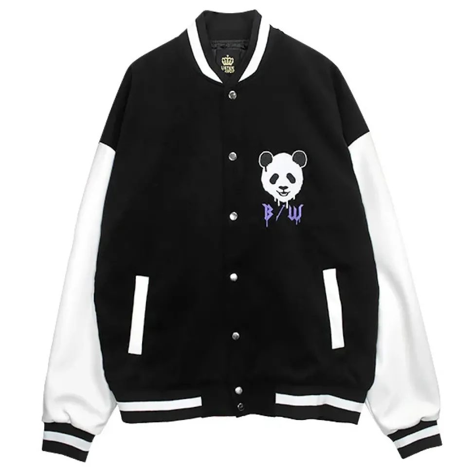 LISTEN FLAVOR Melty Panda Stadium Jacket