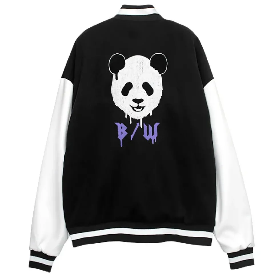 LISTEN FLAVOR Melty Panda Stadium Jacket