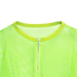 LISTEN FLAVOR Mesh 2-Way Pullover