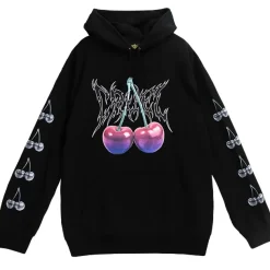 LISTEN FLAVOR Metal Cherry Hoodie