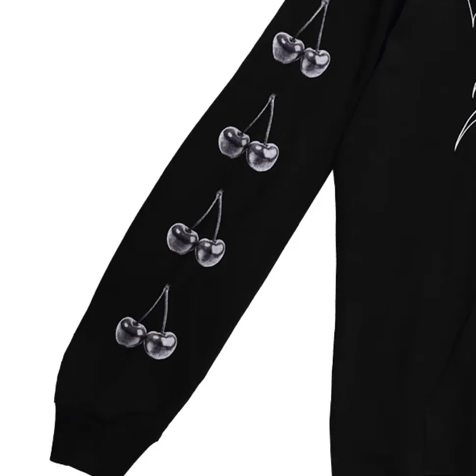 LISTEN FLAVOR Metal Cherry Hoodie