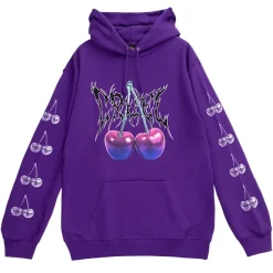 LISTEN FLAVOR Metal Cherry Hoodie