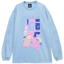 LISTEN FLAVOR Midnight Call Long Sleeve T-Shirt