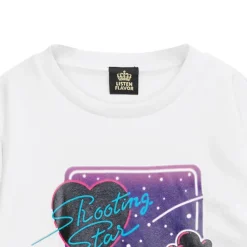 LISTEN FLAVOR Moonlit Night Black Cat Lace-Up Pullover