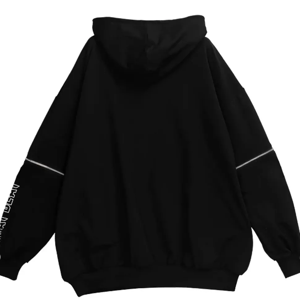 LISTEN FLAVOR Music Game Zip Sleeve 2-Way Hoodie