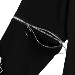 LISTEN FLAVOR Music Game Zip Sleeve 2-Way Hoodie