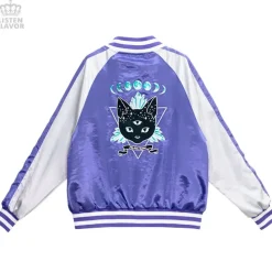 LISTEN FLAVOR Mystery Cat Sukajan Jacket