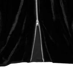 LISTEN FLAVOR Ouija Board Velour Hooded Poncho