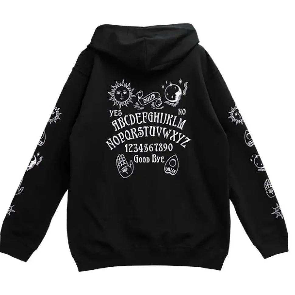 LISTEN FLAVOR Ouija Board Zip Hoodie