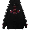 LISTEN FLAVOR Panda China Zip Hoodie