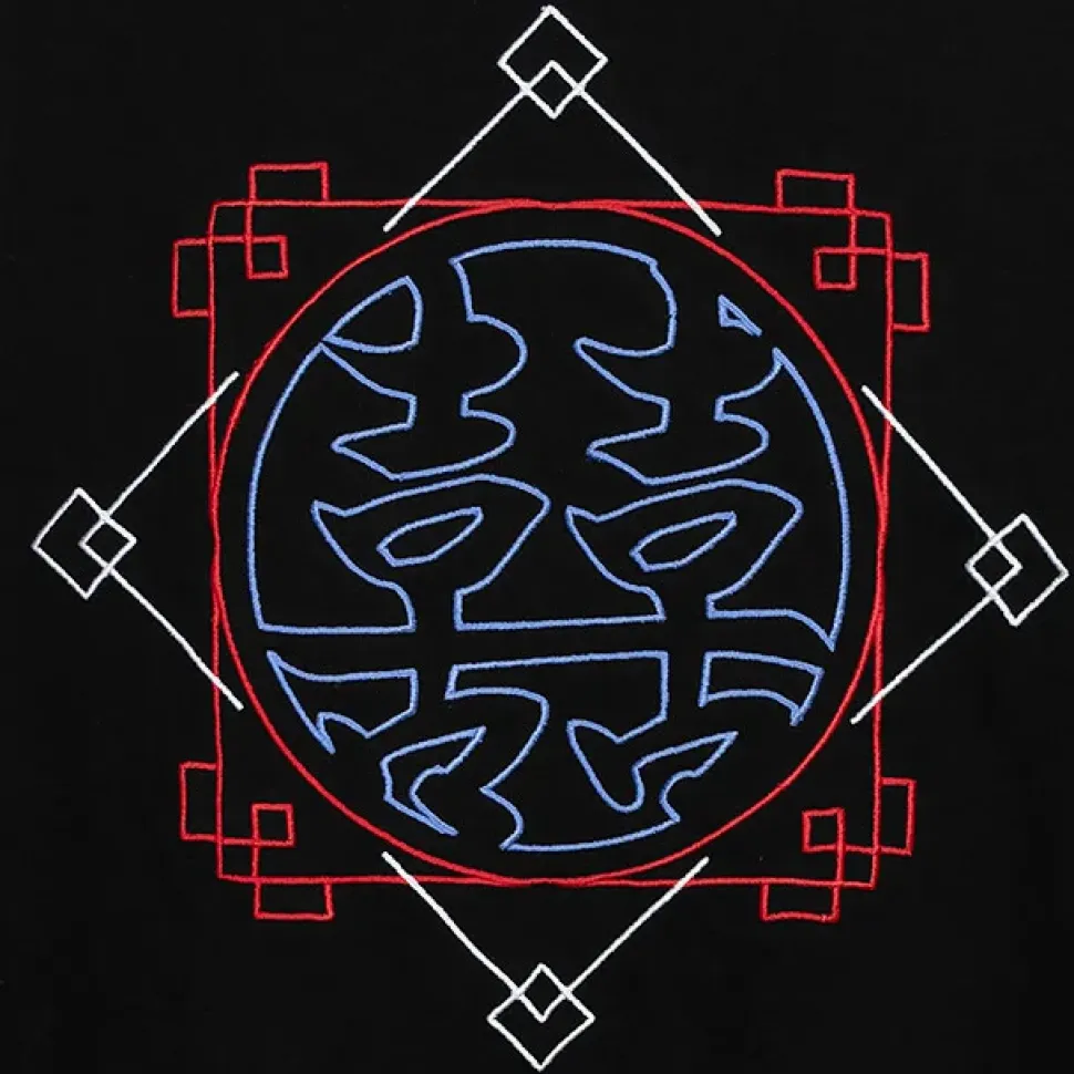 LISTEN FLAVOR Panda China Zip Hoodie