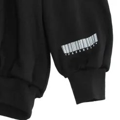 LISTEN FLAVOR Paranoia Cat Ring Sleeve Hoodie