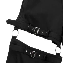 LISTEN FLAVOR Ring Detachable Pants