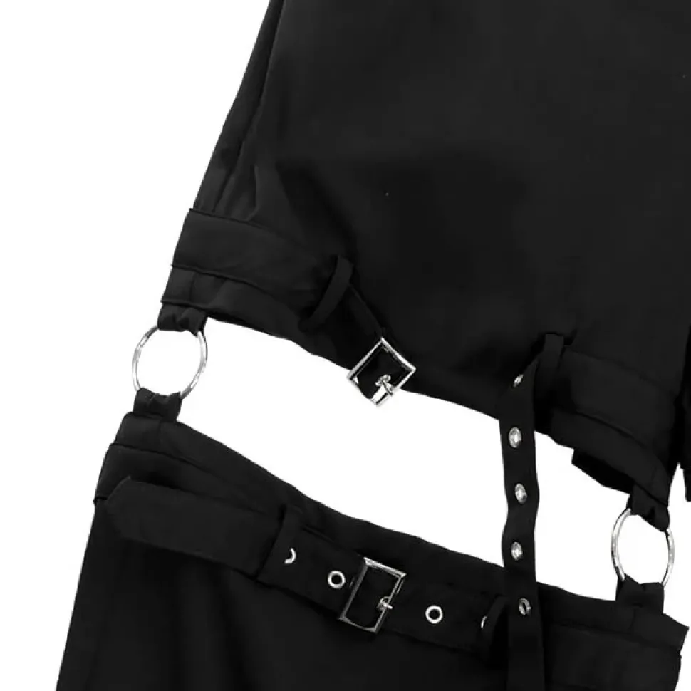 LISTEN FLAVOR Ring Detachable Pants