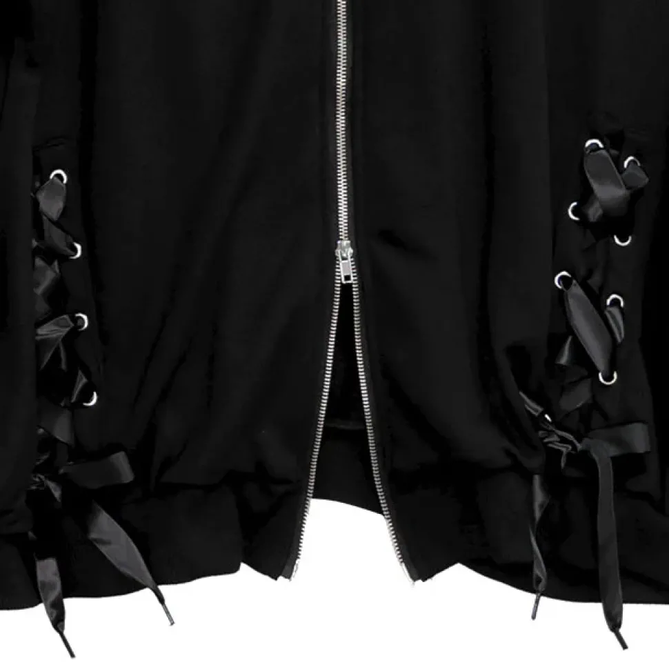 LISTEN FLAVOR Shinpi no Hitomi Lace-Up Hoodie