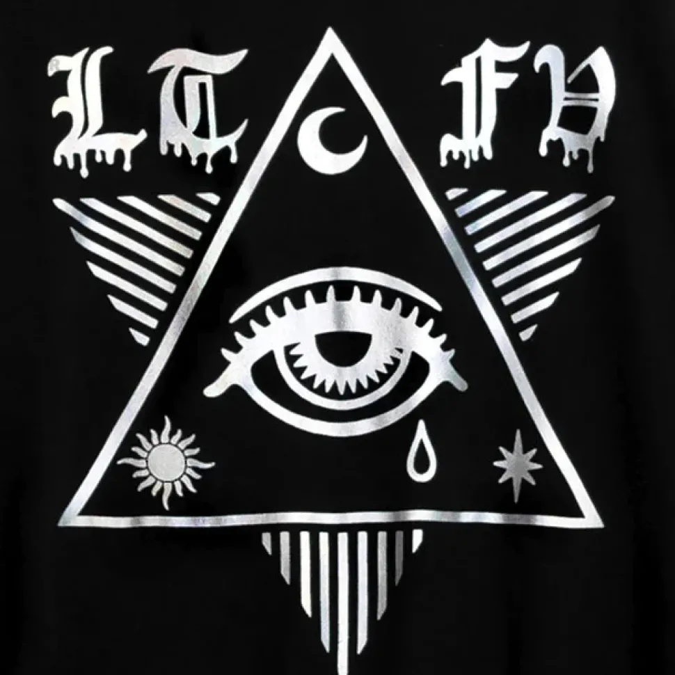 LISTEN FLAVOR Shinpi no Hitomi Lace-Up Hoodie