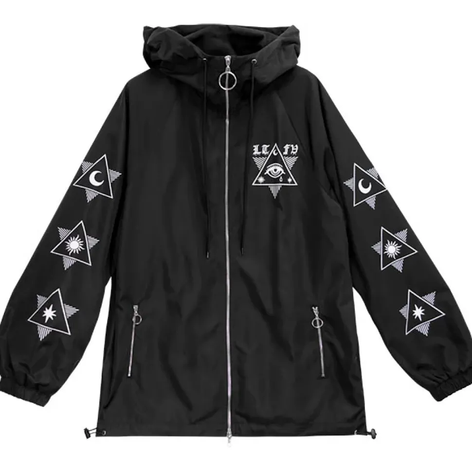 LISTEN FLAVOR Shinpi no Hitomi Anorak Jacket