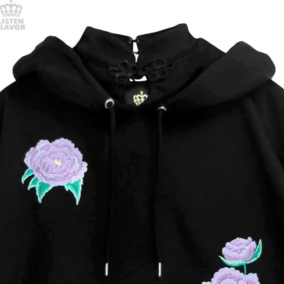 LISTEN FLAVOR Short China Hoodie