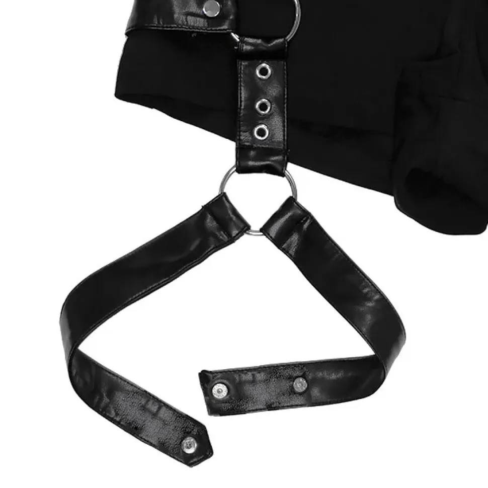 LISTEN FLAVOR Shorts w/ Harness Garter Belt L Size
