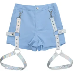 LISTEN FLAVOR Shorts w/ Harness Garter Belt L Size