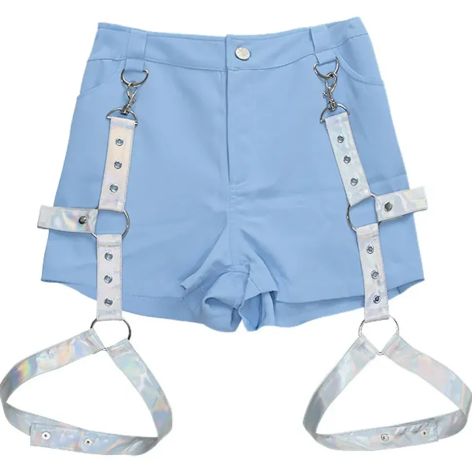 LISTEN FLAVOR Shorts w/ Harness Garter Belt L Size