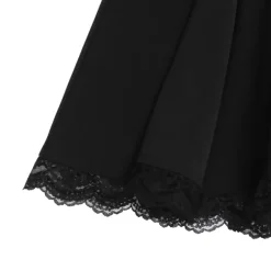 LISTEN FLAVOR Side Belt Circular Skirt