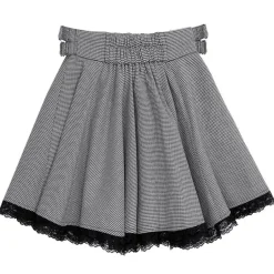 LISTEN FLAVOR Side Belt Circular Skirt