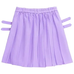 LISTEN FLAVOR Side Belt Pleated Skirt