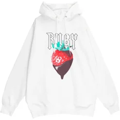 LISTEN FLAVOR Strawberry Chocolate Hoodie