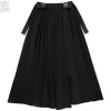 LISTEN FLAVOR Swallowtail Long Skirt