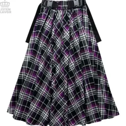 LISTEN FLAVOR Swallowtail Long Skirt