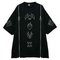 LISTEN FLAVOR The Magic Tramp Twin Zip Super BIG T-Shirt