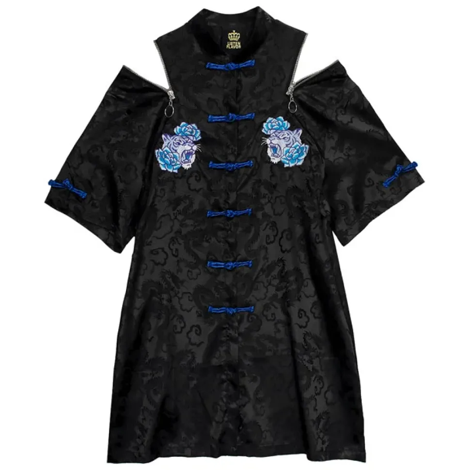 LISTEN FLAVOR Tiger and Peony China Shirt