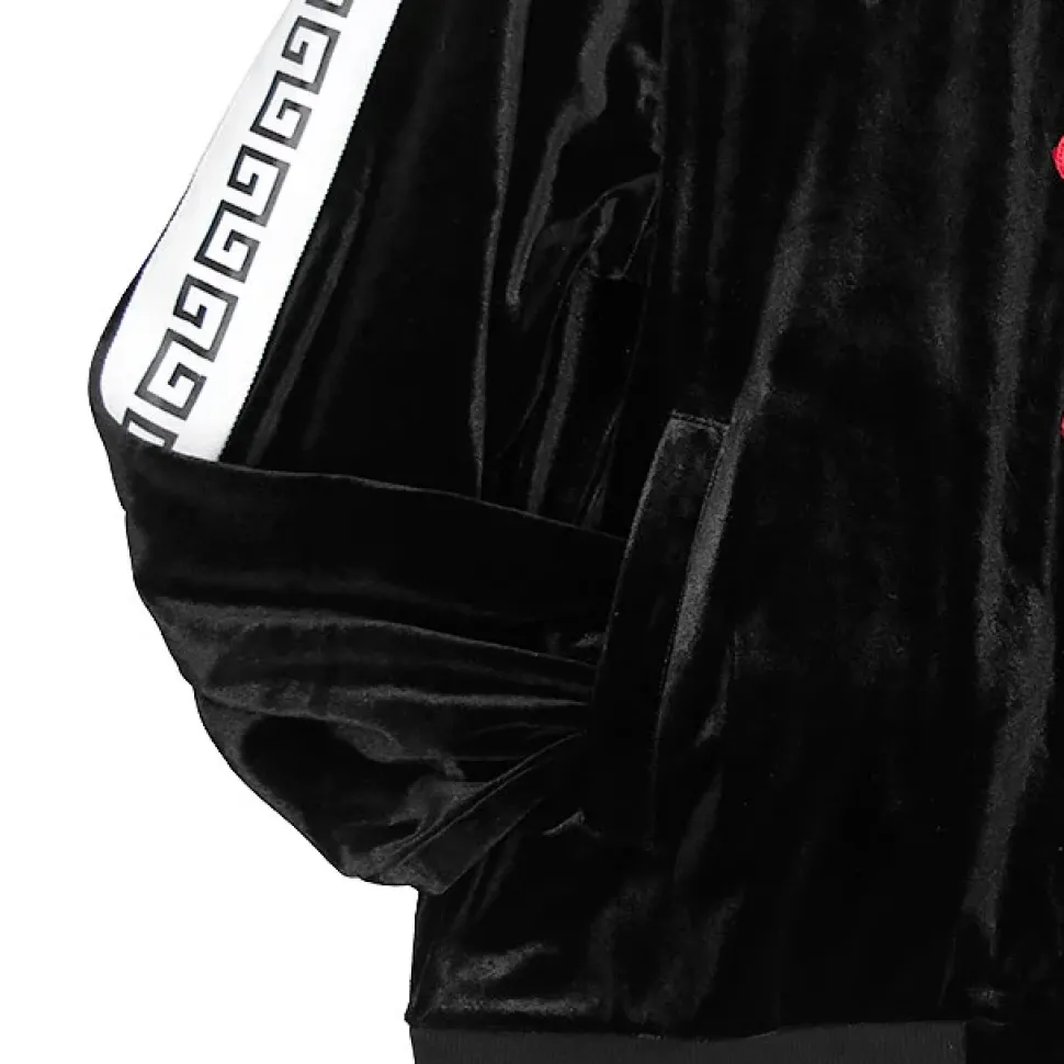 LISTEN FLAVOR Tiger China Velour Track Jacket