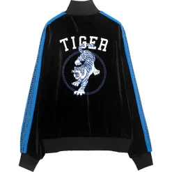 LISTEN FLAVOR Tiger China Velour Track Jacket