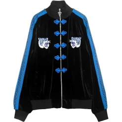 LISTEN FLAVOR Tiger China Velour Track Jacket
