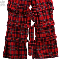 LISTEN FLAVOR Triple Belt Bondage Pants