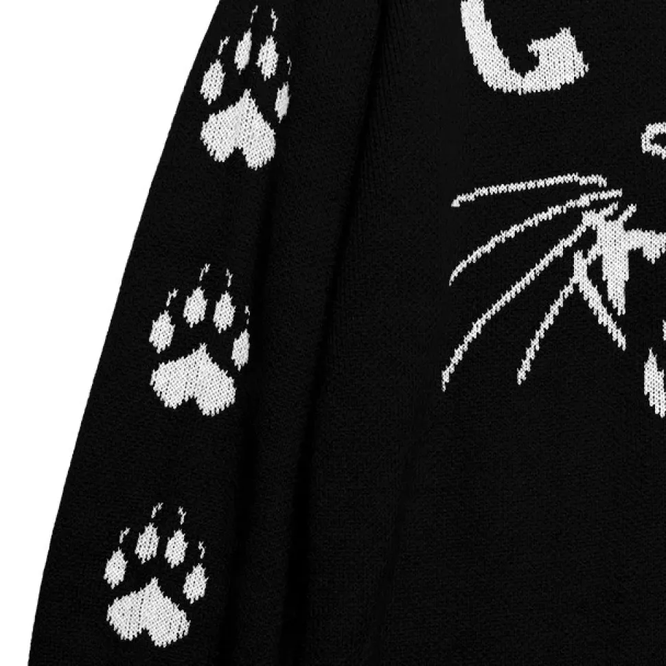 LISTEN FLAVOR Tsundere Cat Knit