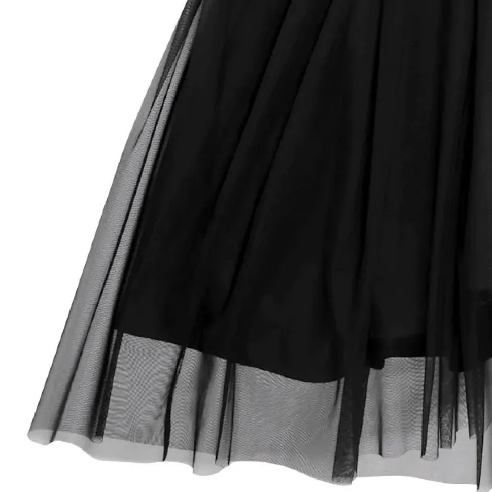 LISTEN FLAVOR Tulle Layered Jumper Skirt