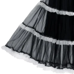 LISTEN FLAVOR Tulle Tiered Skirt