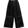 LISTEN FLAVOR 2-Way Nylon Pants