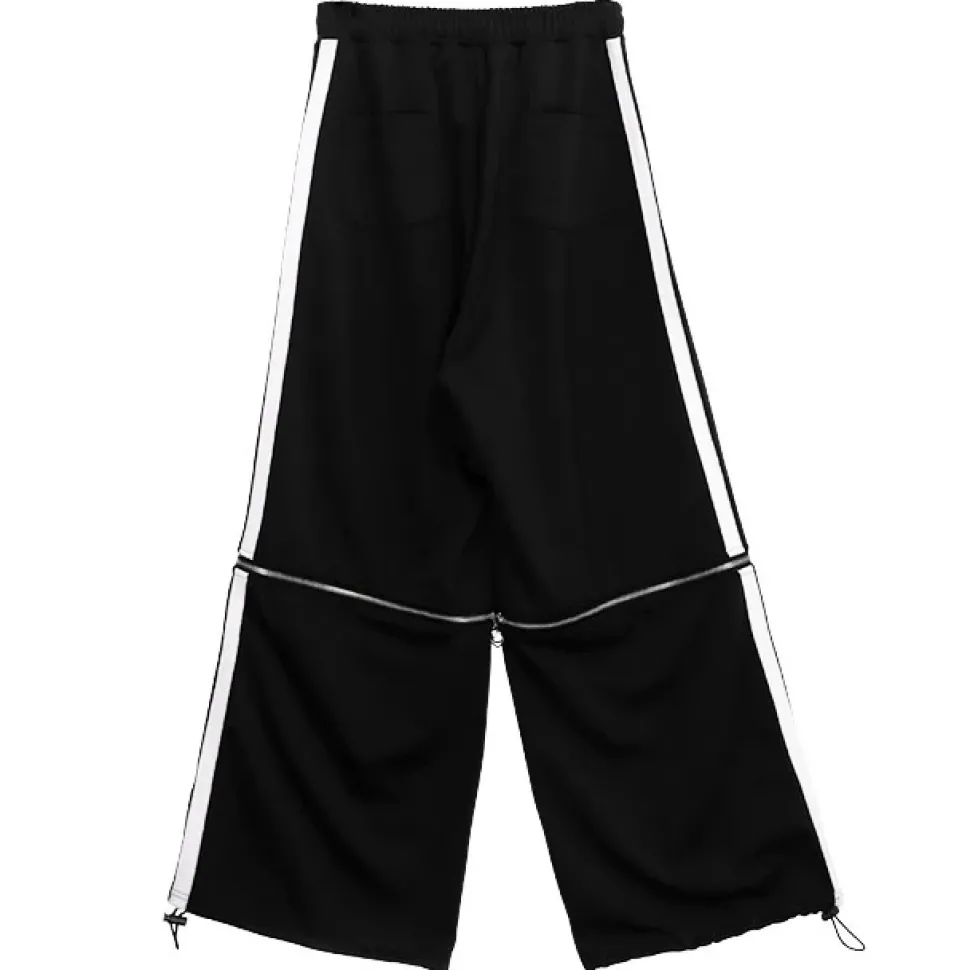 LISTEN FLAVOR 2-Way Side Line Jersey Pants
