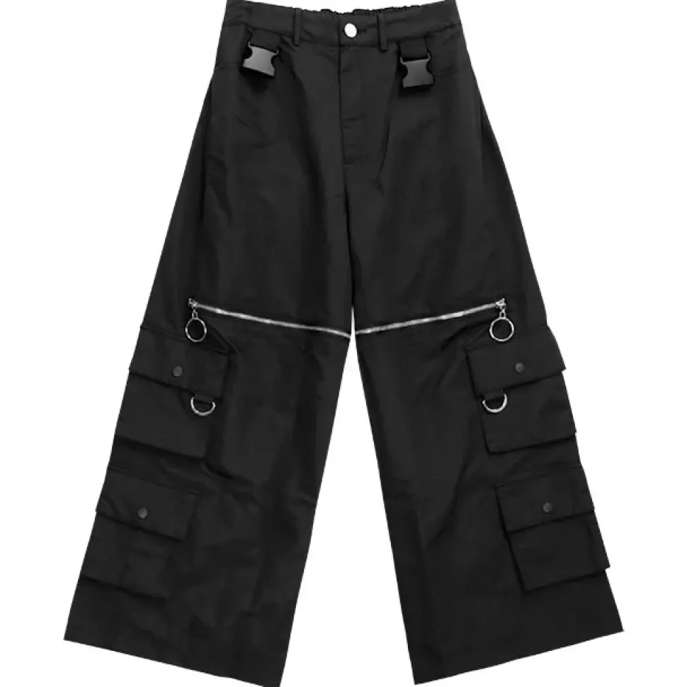 LISTEN FLAVOR Wide Pants w/ Strap
