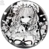 LISTEN FLAVOR x Fusedyyy Lolita Teatime Collab Pin Badge