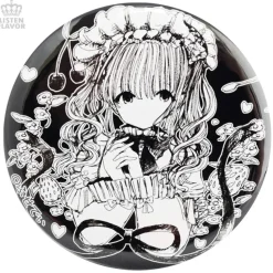 LISTEN FLAVOR x Fusedyyy Lolita Teatime Collab Pin Badge