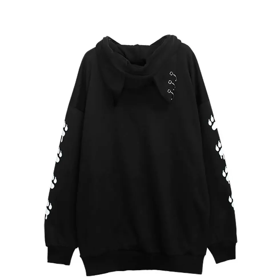 LISTEN FLAVOR Yannoka Step Nekomimi Hoodie