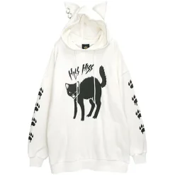 LISTEN FLAVOR Yannoka Step Nekomimi Hoodie