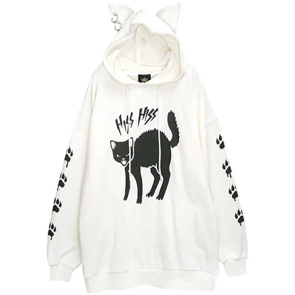 LISTEN FLAVOR Yannoka Step Nekomimi Hoodie