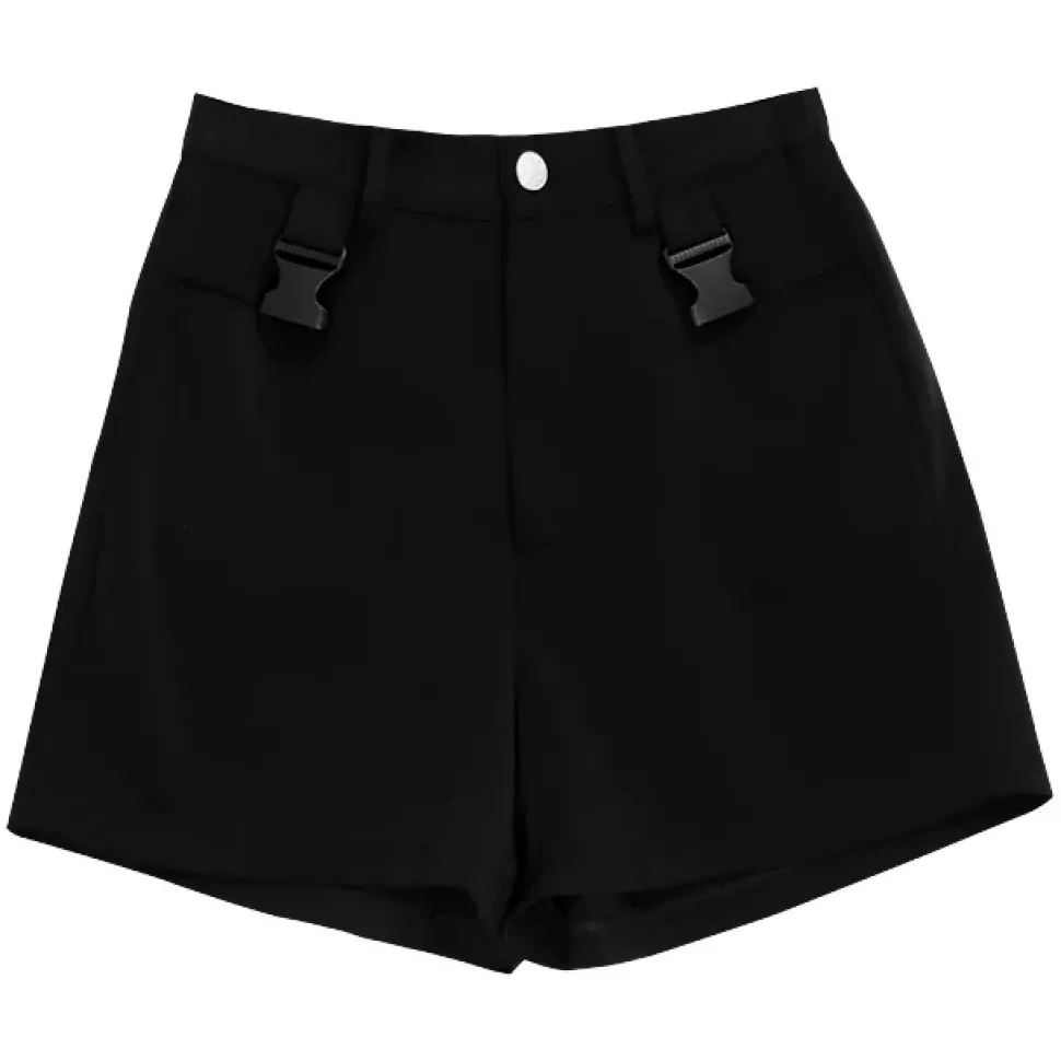 LISTEN FLAVOR Zettai Ryoiki Buckle 2-Way Pants