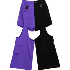 LISTEN FLAVOR Zettai Ryoiki Buckle 2-Way Pants